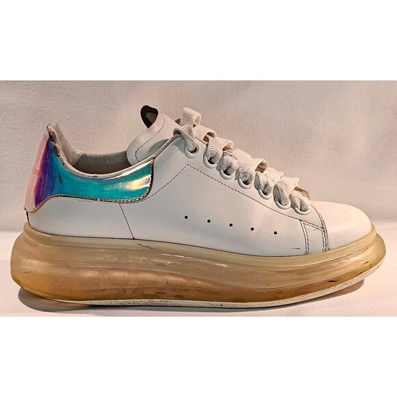 Alexander McQueen Oversized Sneaker “White Multi” Size 36.5 Made In Italy - Picture 11 of 16